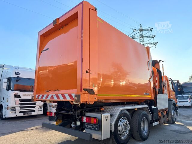 Jäteauto MERCEDES-BENZ Axor2629L Faun MSTS PACKER3/Abroller+Container/