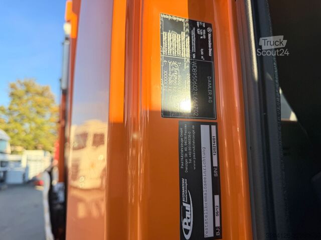 Jäteauto MERCEDES-BENZ Axor2629L Faun MSTS PACKER3/Abroller+Container/