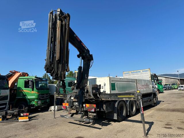 Mobile crane MAN TGS 33.440 6x4 Pritsche+Hiab 211-5 