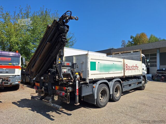 Mobile crane MAN TGS 33.440 6x4 Pritsche+Hiab 211-5 
