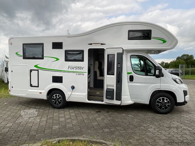 Alkoven Wohnmobil FORSTER A 699 EB, Winterpaket, 5 Sitz-&Schlafplätze