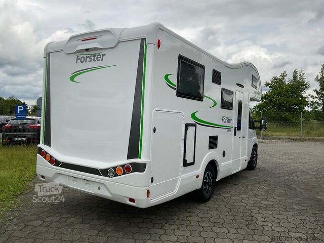 Alkoof camper FORSTER A 699 EB, Winterpaket, 5 Sitz-&Schlafplätze