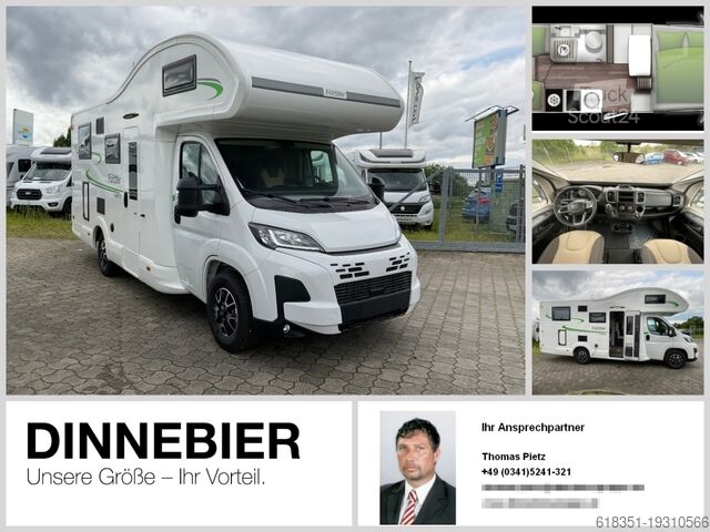 Alkoof camper FORSTER A 699 EB, Winterpaket, 5 Sitz-&Schlafplätze
