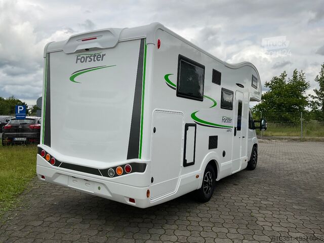 Alkoof camper FORSTER A 699 EB, Winterpaket, 5 Sitz-&Schlafplätze