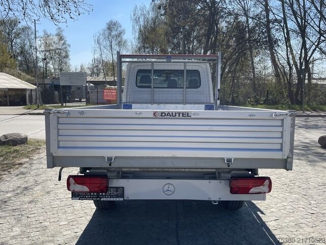 Kravas mikroautobuss ar pašizgāzēju mercedes-benz Sprinter 317 CDI Kipper 1Hand*Klima*60Tkm.