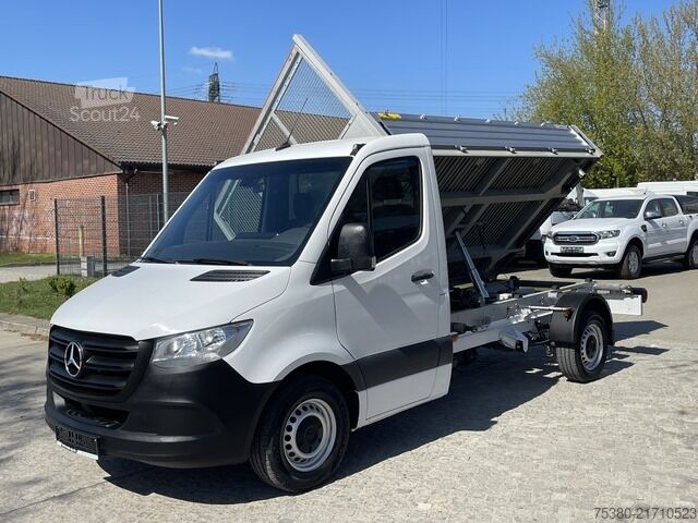 Kravas mikroautobuss ar pašizgāzēju mercedes-benz Sprinter 317 CDI Kipper 1Hand*Klima*60Tkm.