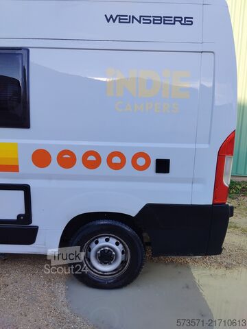 Caravane/camping-car Fiat Ducato Weinsberg Carabus 600 K|2023 EURO 6 | Professioneller Verkäufer