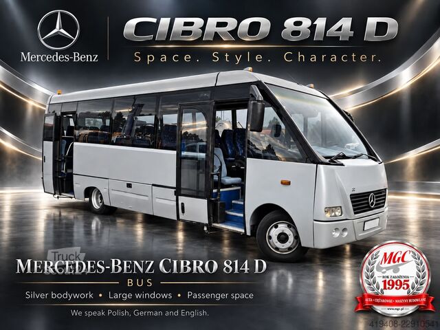 Rutebil Mercedes-Benz Mediano - Cibro - Vario - 814d - Service!