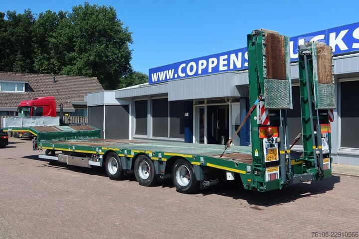 Semi-Tieflader Nooteboom Semidieplader + Hydraulisch Rampen