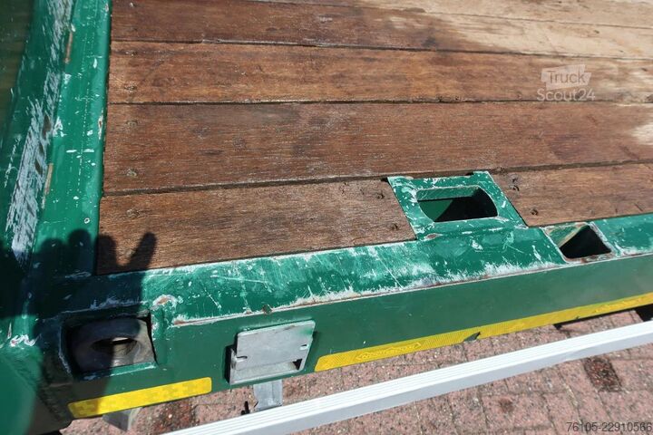 Semi-Tieflader Nooteboom Semidieplader + Hydraulisch Rampen