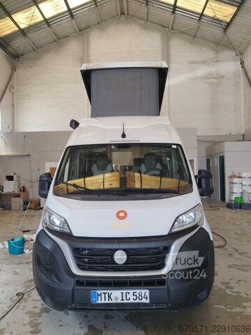 Autocaravana Fiat Ducato Weinsberg Carabus 2023 | Manual | Techo elevable