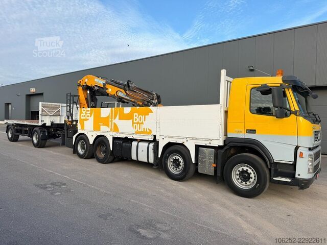 Camion cu macara Volvo FM 360 8x4 + EFFER 275 - 4S + JIB 3S + ATM TRAI...