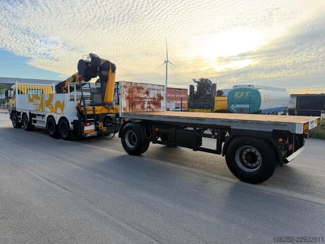 Camion cu macara Volvo FM 360 8x4 + EFFER 275 - 4S + JIB 3S + ATM TRAI...