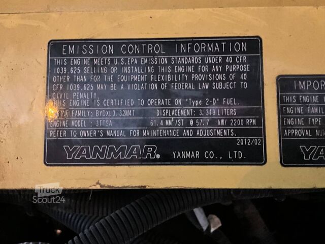 Escavatore midi Yanmar SV 100-1