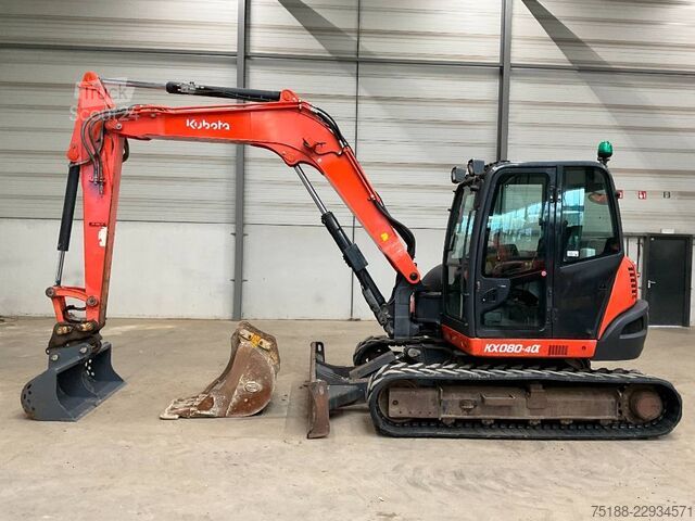 Escavatore midi Kubota KX 080-4 A