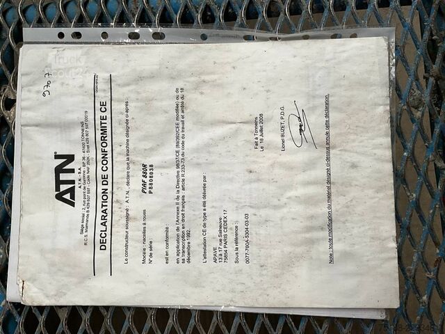 Platforma za podizanje ATN Piaf 880 R