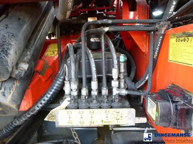 Autokrāna kravas automašīna Scania P 400 8X2 RHD + Fassi F600