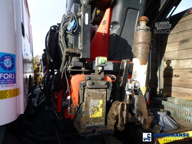 Autokrāna kravas automašīna Scania P 400 8X2 RHD + Fassi F600