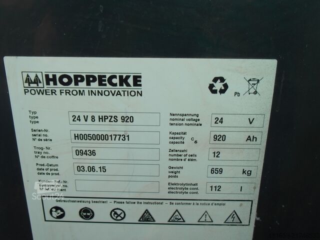 Ανυψωτικό περονοφόρο με εμπρόσθιο φορτηγό LINDE E 15 - 01