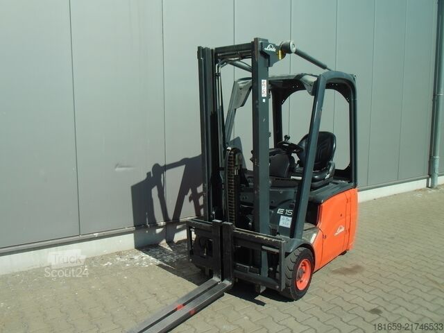 Ανυψωτικό περονοφόρο με εμπρόσθιο φορτηγό LINDE E 15 - 01