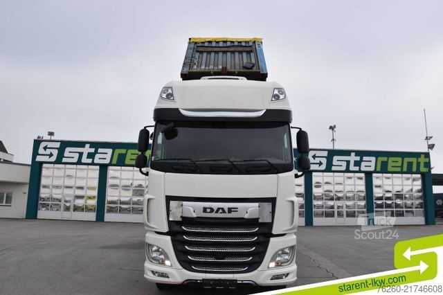 Camión con caja móvil DAF XF 480 6x2 Kipp-WAB SSC Retarder Standklima