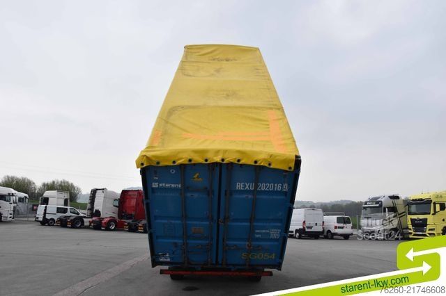 Camión con caja móvil DAF XF 480 6x2 Kipp-WAB SSC Retarder Standklima