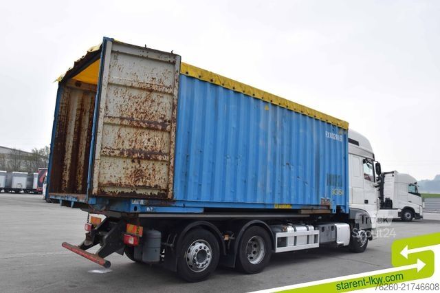 Felépítménycserélő teherautó DAF XF 480 6x2 Kipp-WAB SSC Retarder Standklima