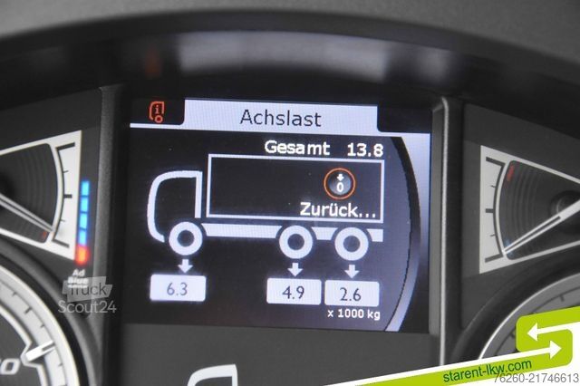 Billenő teherautó DAF XF 480 6x2 Kipp-WAB SSC Retarder Standklima