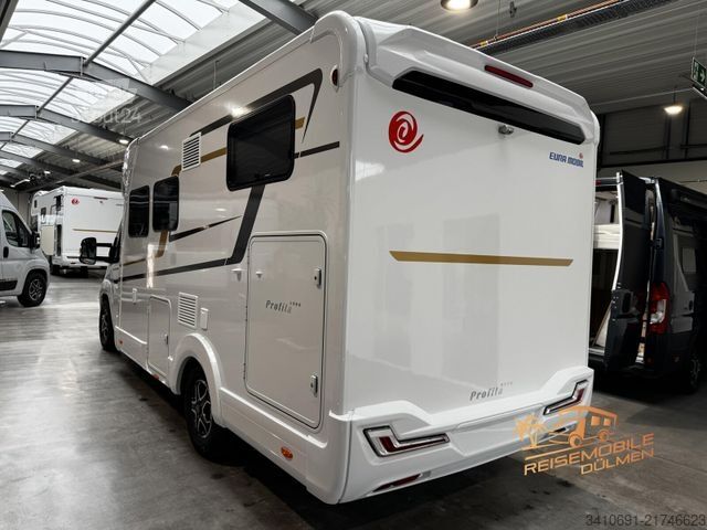 Semi-integrated camper EURAMOBIL Profila T 695 EB verfügbar ab ca.05.2026!