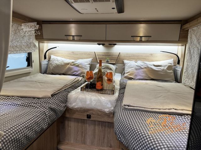 Semi-integrated camper EURAMOBIL Profila T 695 EB verfügbar ab ca.05.2026!