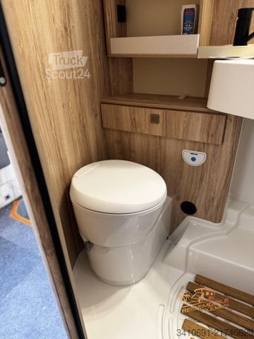 Semi-integrated camper EURAMOBIL Profila T 695 EB verfügbar ab ca.05.2026!