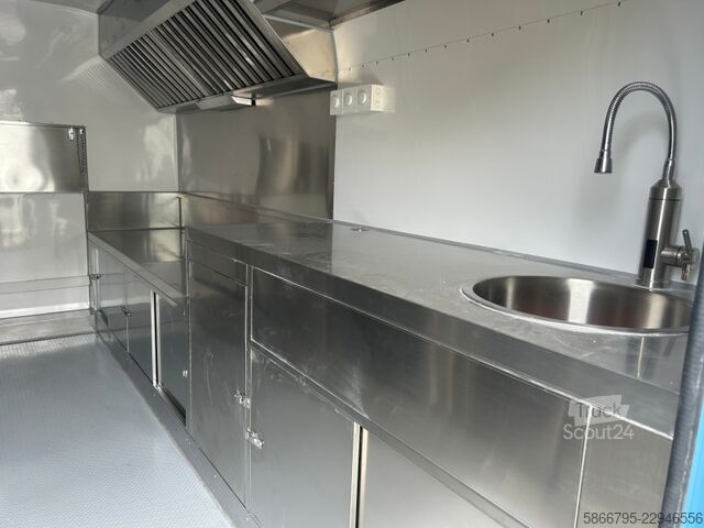 Verkaufsanhänger Imbissanhänger Rounder 340cm Imbisswagen