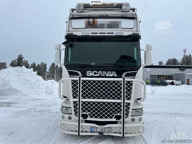 Standard tractor Scania R730 6x2 tractor unit w/ hydraulics. WATCH VIDEO.