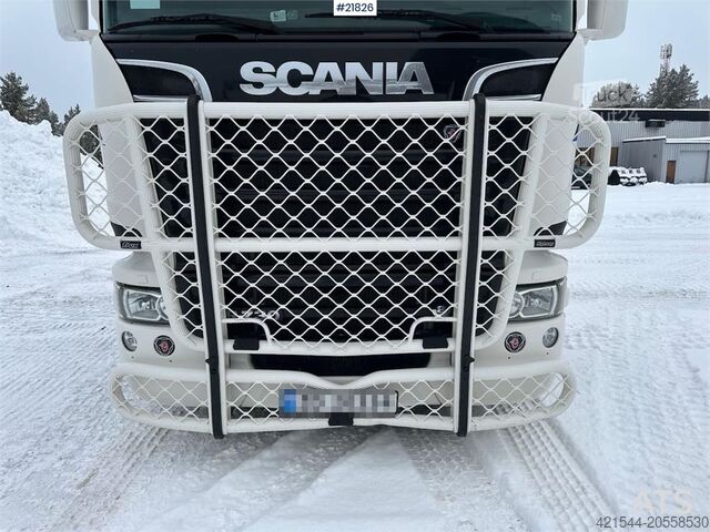 Standard tractor Scania R730 6x2 tractor unit w/ hydraulics. WATCH VIDEO.