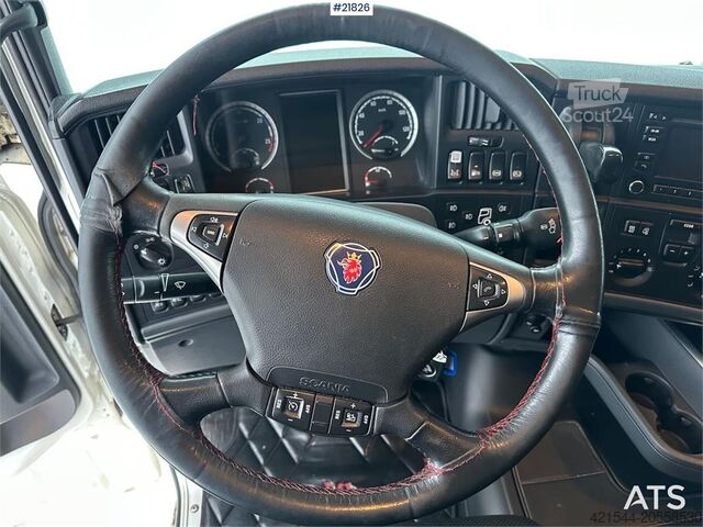 Standard tractor Scania R730 6x2 tractor unit w/ hydraulics. WATCH VIDEO.