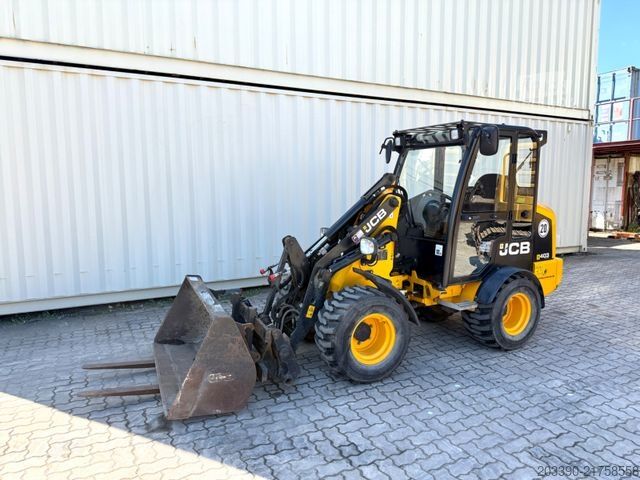 Utovarivač na točkovima JCB 403 / 980 Stunden / Schaufel + Gabel