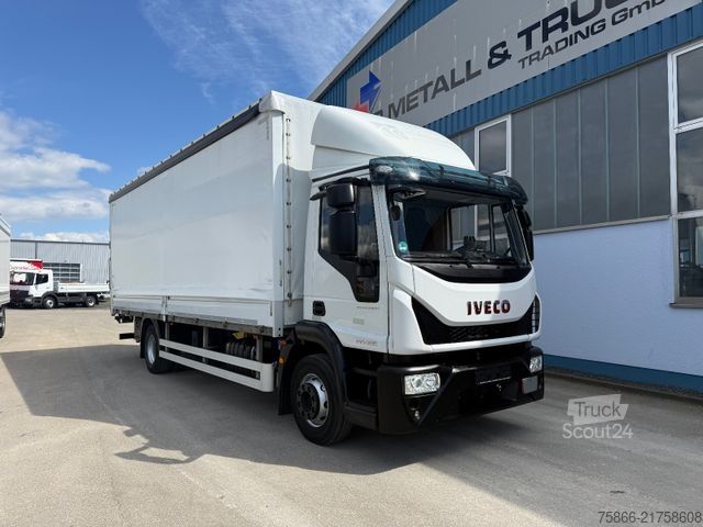 Valníkový nákladní automobil s plachtou IVECO 140E28 Eurocargo LBW Bär 1,5to orig.56.282km AHK