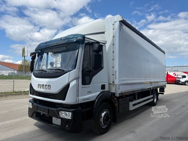 Valníkový nákladní automobil s plachtou IVECO 140E28 Eurocargo LBW Bär 1,5to orig.56.282km AHK
