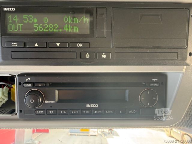 Valníkový nákladní automobil s plachtou IVECO 140E28 Eurocargo LBW Bär 1,5to orig.56.282km AHK