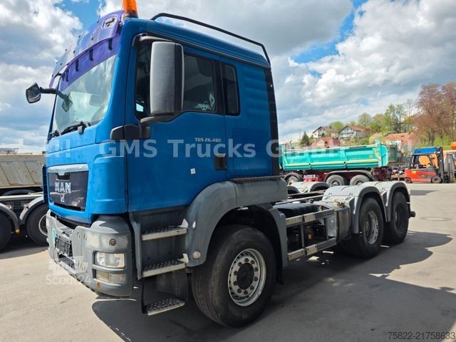 Шасси грузовика MAN TGS 26.480 / 6X4 / Manual / BIG AXLE / GERMAN