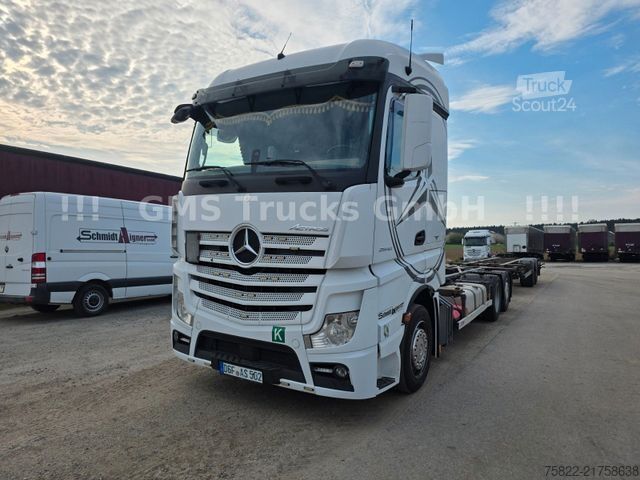 Вантажівка зі змінною надбудовою MERCEDES-BENZ Actros 2542 / Volumen / German / wenig KM