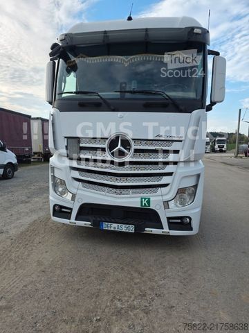 Вантажівка зі змінною надбудовою MERCEDES-BENZ Actros 2542 / Volumen / German / wenig KM