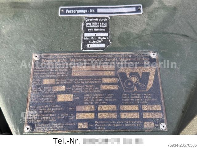 Altro UNIMOG U 1300 435 Seilwinde 5t fahrbereit 10x vorhanden