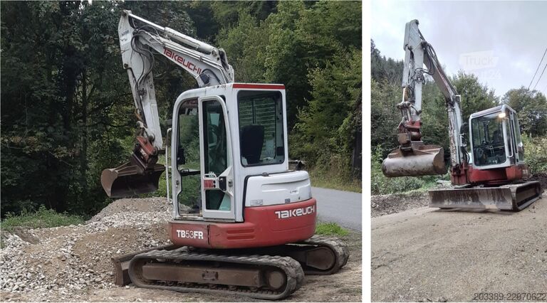 Pásový bagr Takeuchi Takeuchi TB53FR/POWERTILT/SCHNELLWECHSLE