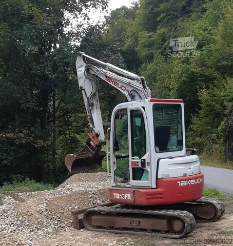 Pásový bagr Takeuchi Takeuchi TB53FR/POWERTILT/SCHNELLWECHSLE