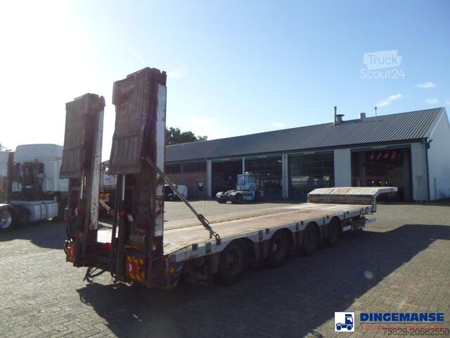 Surbaissé Nooteboom 4-axle semi-lowbed trailer 58 t ext.