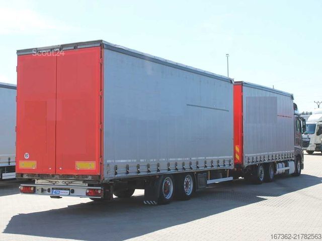 Φορτηγό τύπου τζάμπο MERCEDES-BENZ Actros 2542, EURO 6, 6X2, TRANSIT SET + HIPOCAR
