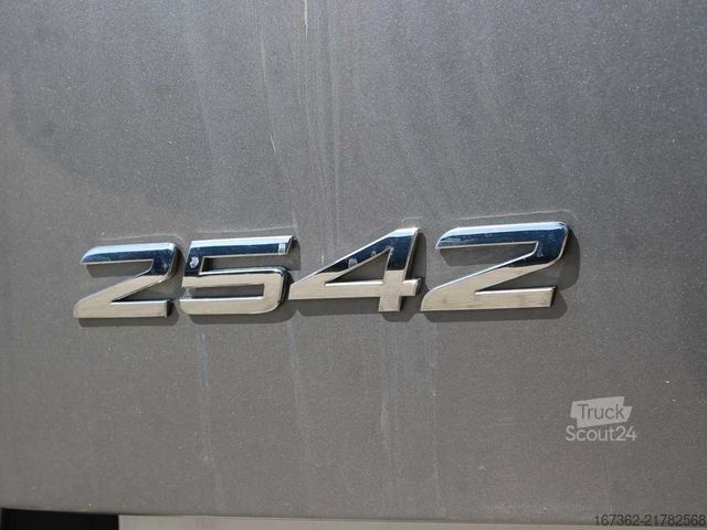 Φορτηγό πλατφόρμα με μουσαμά MERCEDES-BENZ Actros 2542, EURO 6, 6X2, TRANSIT SET + HIPOCAR