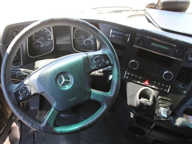 Φορτηγό πλατφόρμα με μουσαμά MERCEDES-BENZ Actros 2542, EURO 6, 6X2, TRANSIT SET + HIPOCAR