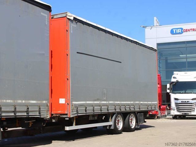 Φορτηγό πλατφόρμα με μουσαμά MERCEDES-BENZ Actros 2542, EURO 6, 6X2, TRANSIT SET + HIPOCAR